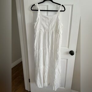 Label of Love White Maxi Dress size XL